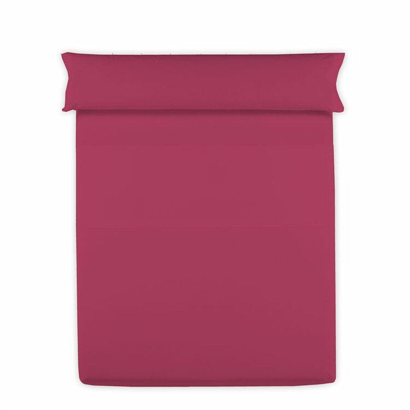 Drap Happy Home Mix Colors Cerise Lit 1 personne