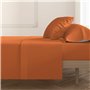 Drap Happy Home MixColors Orange Lit de 120