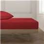Drap housse Happy Home Mix Colors Rouge Lit de 120