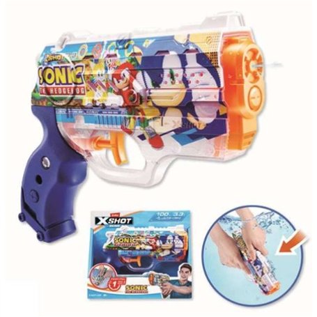 Pistolet à Eau Zuru  X-Shot Nano Skins Sonic