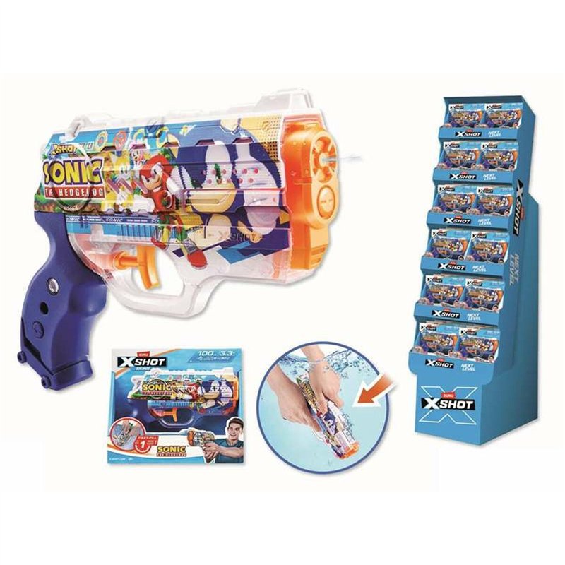 Image secondaire de Pistolet à Eau Zuru X-Shot Nano Skins Sonic