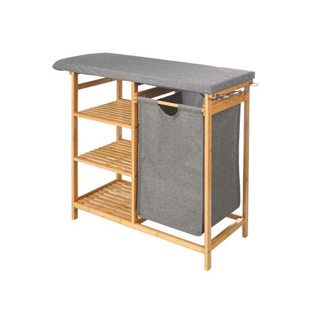 Table à Repasser Kipit 1443FL BAMBOO.2 Gris Tissu Bambou