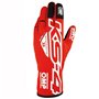 Gants de karting OMP KS-4 Blanc Rouge
