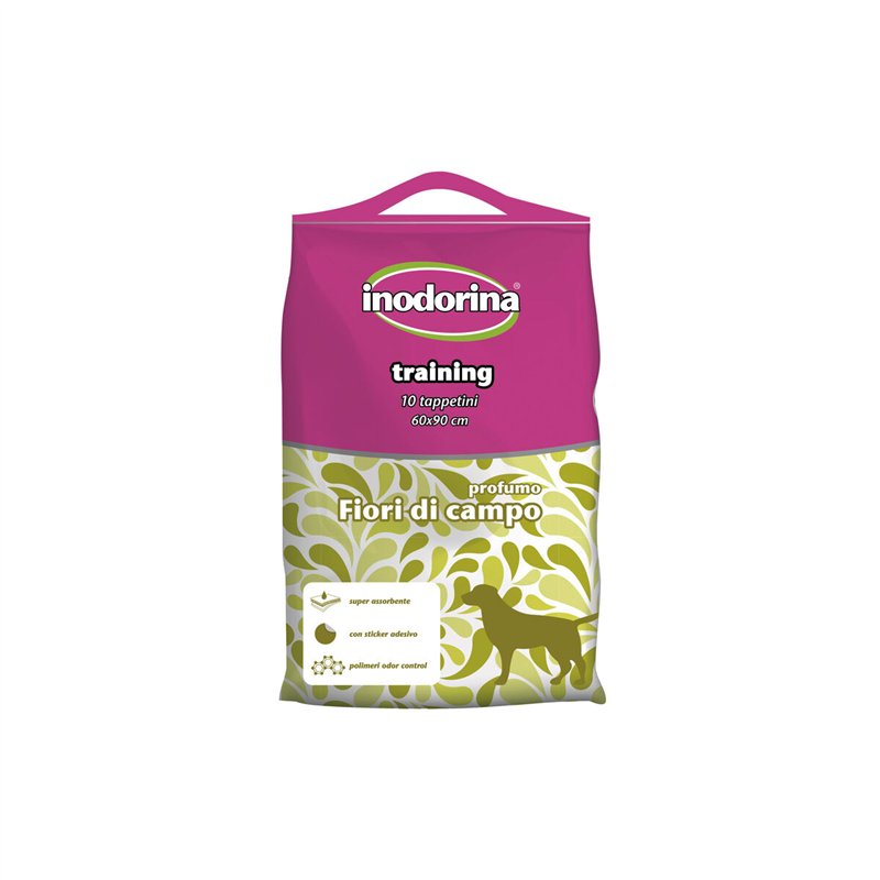 Alèse Inodorina Training Wild Flower 60 x 90 cm Blanc Textile (10 Unités)