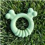 Jouet pour chien Nylabone SENSORY TACTILE RING Vert Beurre de cacahuètes Poulet S