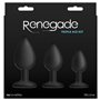 Plug Anal NS Novelties Renegade Noir (8,9 cm)
