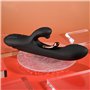 Vibration de Stimulation Double Evolved Playboy Noir