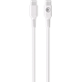 Câble Tissé USB C / USB C 3A 1.2m PD 60W Blanc Bigben
