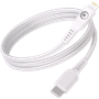 Câble Tissé USB C / Lightning 3A 1.2m PD 60W Blanc Bigben