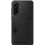 Coque Samsung Galaxy A36 5G Card Slot Porte-carte intégré Noire Samsung