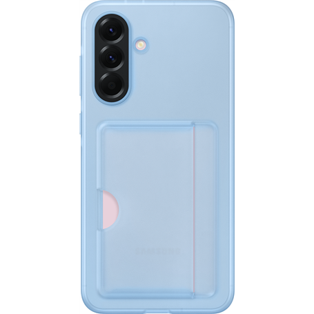 Coque Samsung Galaxy A56 5G Card Slot Porte-carte intégré Bleue Arctique Samsung