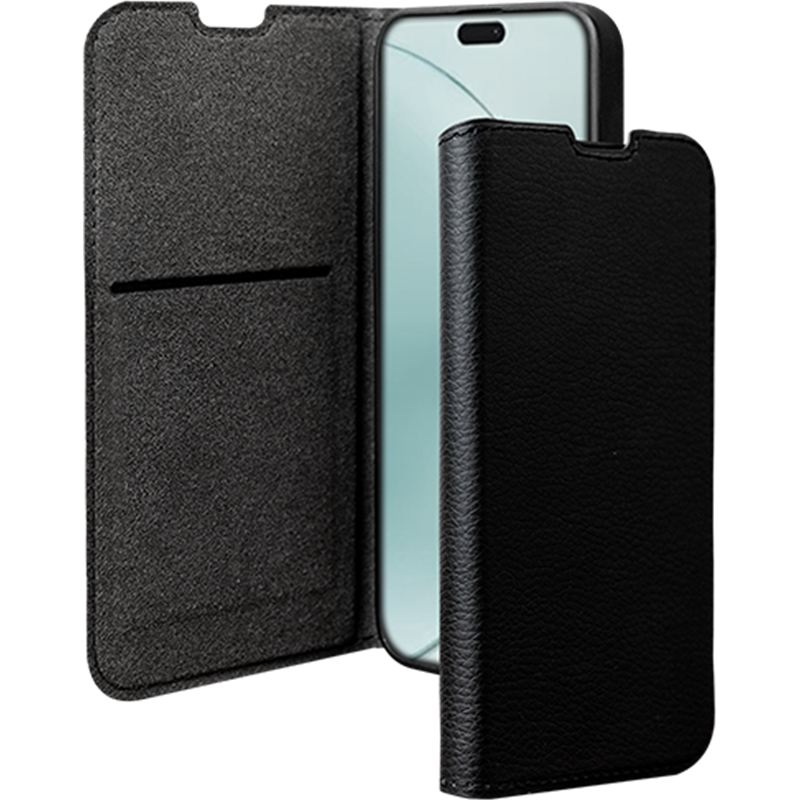Folio Honor 400 Lite Wallet Fonction Stand Noir - Certifié GRS Bigben