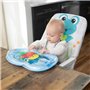 BABY EINSTEIN NEPTUNE Chaise haute bébé de 6 mois a 3 ans inclus: tapis d'eau, assiette sécurisé, tablette et poche de rangement