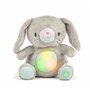 INGENUITY Doudou bébé lapin Sylvi, peluche, mélodies et vibrations apaisantes, lumineux, cadeau naissance