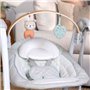 INGENUITY Transat bébé balancelle électrique pliable -Cosy Spot- arche jouets amovible, réglages balancement, minuterie, inclina