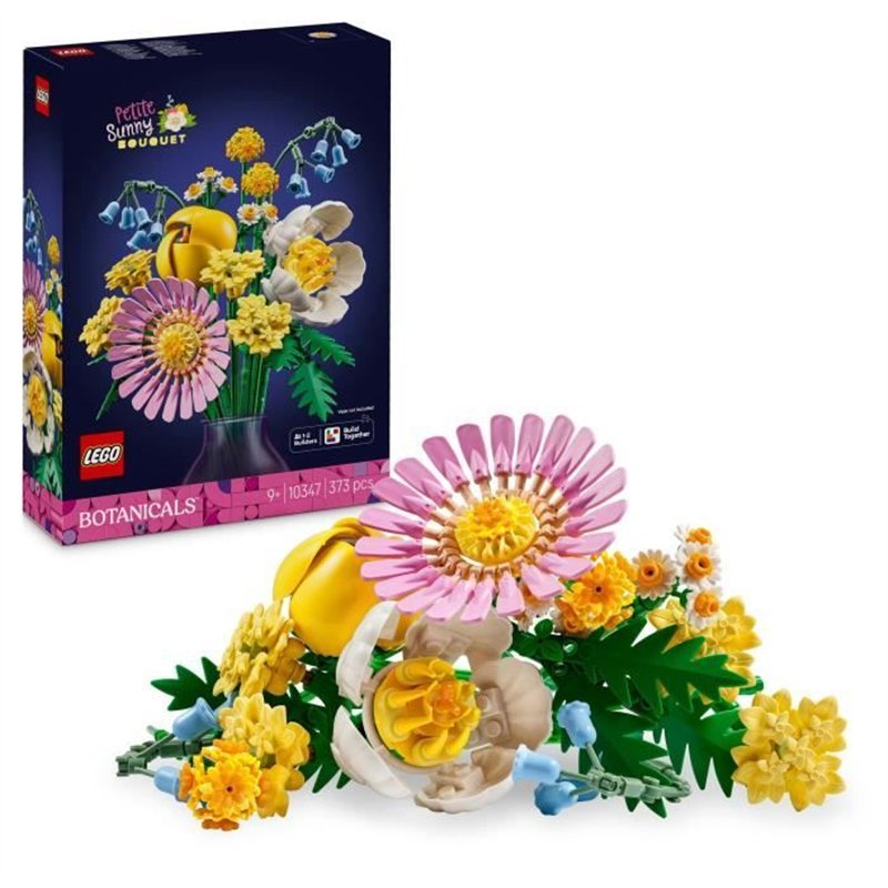 LEGO Botanique 10347 Petit bouquet ensoleillé, Fleurs artificielles, des 9 ans