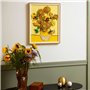 LEGO Art 31215 Vincent van Gogh  Les Tournesols - Tableau mural, Construction pour adulte