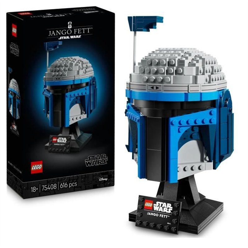 LEGO Star Wars 75408 L'Attaque Des Clones Le Casque De Jango Fett - Set - Cadeau Adulte
