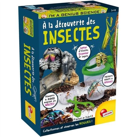 Découverte des insectes - Kit Scientifique - I'M A GENIUS POCKET