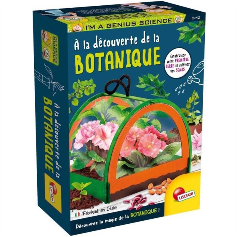 Découverte de la botanique - Kit Scientifique - I'M A GENIUS POCKET - Serre miniature, Expériences botaniques
