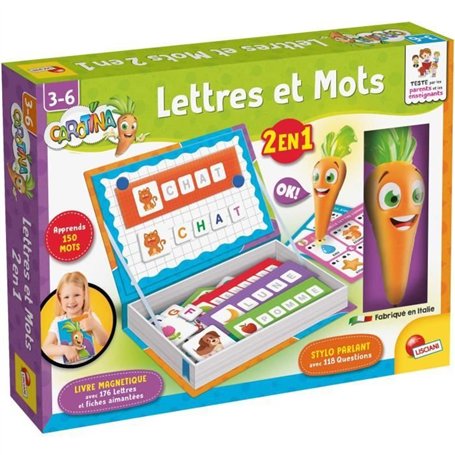Stylo parlant et jouets magnétiques - CAROTINA - Apprentissage ludique
