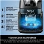 Blender professionnel haute performance NINJA Detect - Noir et argent - TB201EU