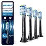 Lot de 4 tetes de brosse - PHILIPS - HX9044/88 - C3 black