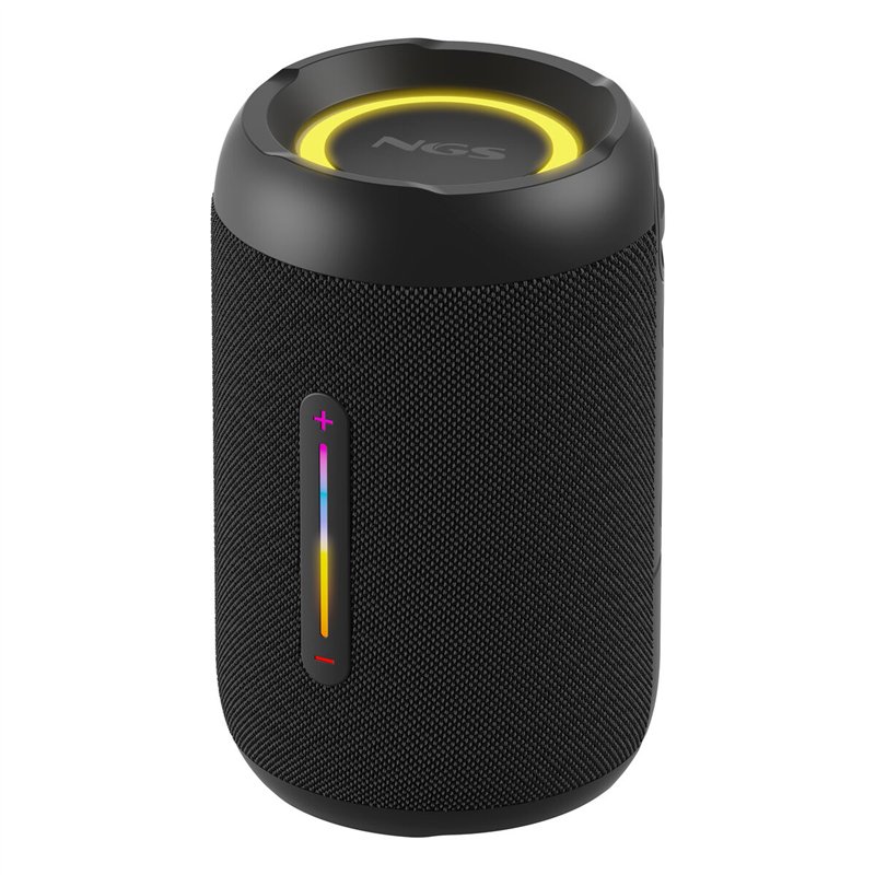 Haut-parleurs bluetooth portables NGS ROLLERFURIA2TINYBLACK Noir 20 W