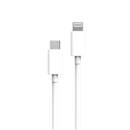 CABLE USB-C LIGHTNING 0,5M BLANC