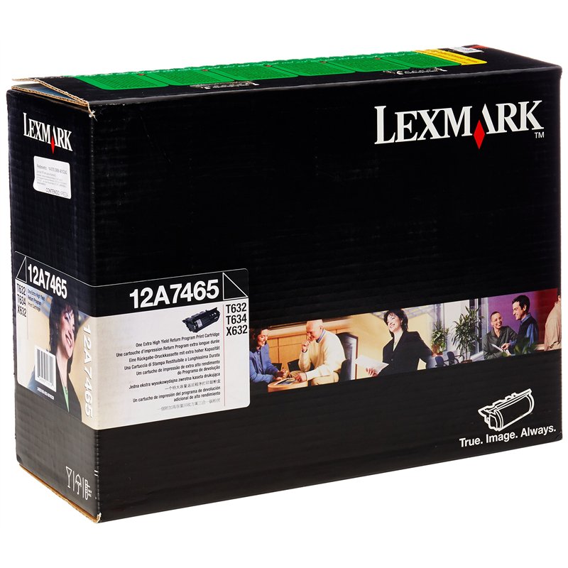 Image secondaire de Cartouche d'origine LRP* Très Longue Durée Lexmark 12A7465