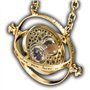 The Noble Collection Harry Potter Hermione’s Time Turner 24K Gold Plated - 1.4in (3.5cm) Includes 18" Chain & Display Box - Harr