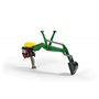 Rolly Toys - 40 935 8 - Accessoire pour Véhicule - Excavateur Arrière Rollyheckbagger John Deere, Vert