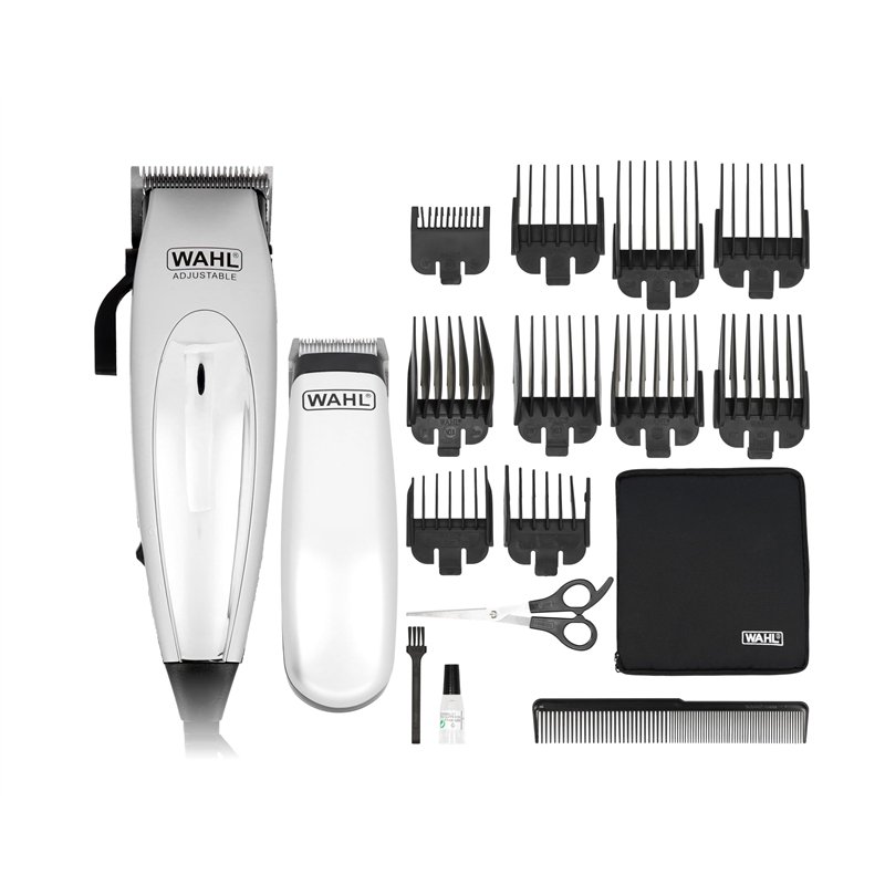 WAHL Home Pro Deluxe Combo Tondeuse Cheveux, Filaire, avec Levier pour Dégradés (1mm à 3mm), Lame Auto-Affutée de Qualité, Ne Ti