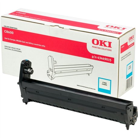 Tambour d’imagerie OKI 43449015 LED, couleur cyan