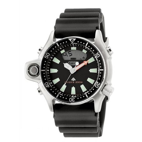 Citizen - Herrenuhr PROMASTER-AQUALANDJP2000-08E - Montre Homme - Quartz - Analogique et digitale - Capteur de profondeur - Brac