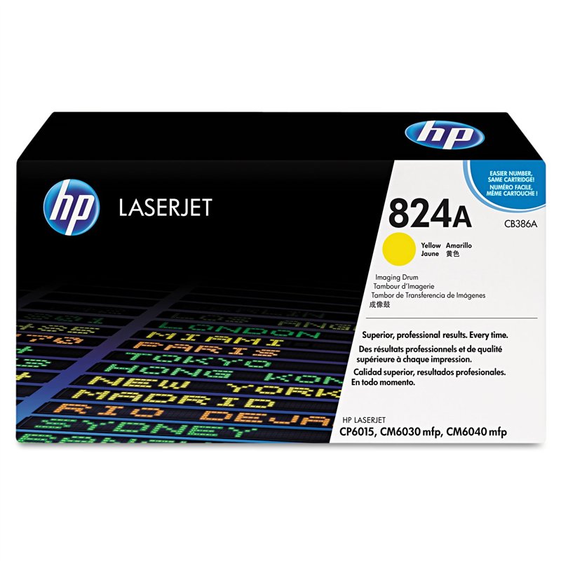 HP 824A Kit tambour d'origine Jaune