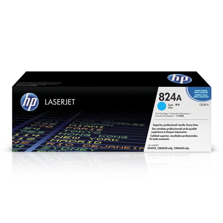 HP CB381A Cartouche de toner 1 x cyan 21 000 pages