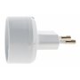 Adaptateur M Euro / F USA Blanc