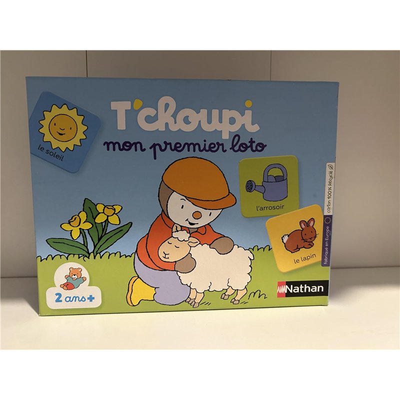 Nathan - T'choupi Mon Premier Loto - Association d'Images et Apprentissage des 4 Saisons - Développe l'Observation et la Concent
