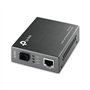 TP-Link 10/100 Mbps WDM Media Converter, Complies with 802.3u 10/100Base-TX, 100Base-FX Standards Extends Fiber Distance Up to 2