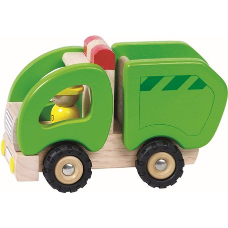 Goki - 2041274 - Figurine Transport Et Circulation - Voiture D'éboueurs
