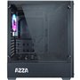 Azza Apollo 430 Midi Tower Noir, Transparent