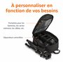Amazon Basics Sac à Dos pour Appareil Photo Grande Capacité avec Rembourrage Interne pour Reflex et Accessoires, Étanche et Anti