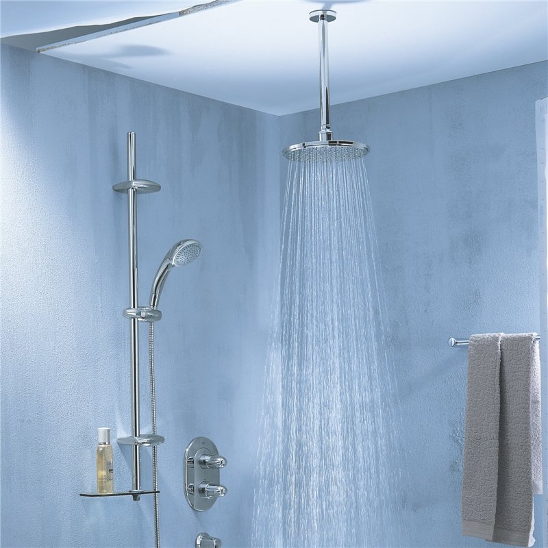Image secondaire de Grohe 28497000 Rainshower Bras de douche vertical (Import Allemagne)