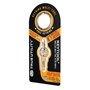 True Utility Key Tool - 8 In 1 Multitool - Couteau coupeur de coffre-fort, tournevis, décapsuleur, lime à ongles, pince à épiler