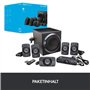 Logitech Z906 Système de Haut-Parleurs avec Son Surround 5.1, Certifié THX, Dolby & DTS, 1000 Watts en Puissance, Multi-Disposit