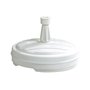 EDA - Pied de parasol - Ø 42 cm - Plastique - Blanc