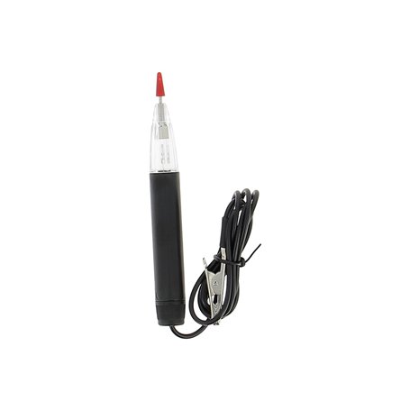 Cartec 151771 Testeur de Tension 6V/12V/24V, Testeur de courant pique fil tous véhicules, Noir