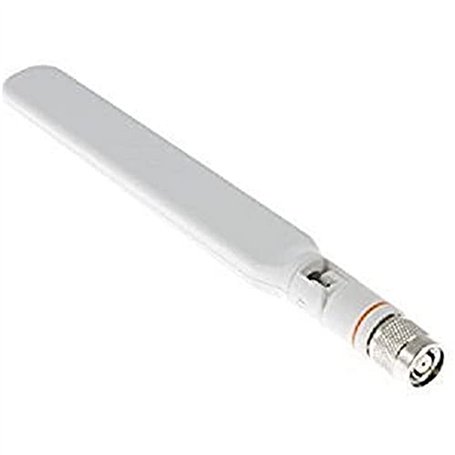 Cisco Antenne Wi-FI omnidirectionnelle bibande Aironet, 2 dBi (2,4 GHz)/4 dBi (5 GHz), dipôle Blanc (1 Port), connecteur RP-TNC,