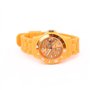 Madison New York - SL4167PO - Montre Mixte - Quartz Analogique - Cadran Orange - Bracelet Silicone Orange